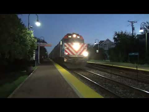 Only F40s Here! Metra 104, 118, 137 and AMTK Cabbage at Golf IL