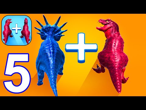Merge Master - Dinosaur Fusion - Gameplay Walkthrough Part 5 Levels 51-73 (Android,iOS)