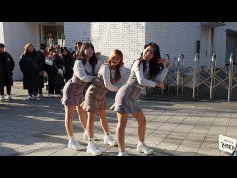 181229 댄스팀 #레이디비 12 - What is Love @홍대Busking[직캠 by shinlim]