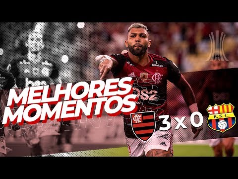 Melhores Momentos - Flamengo 3 x 0 Barcelona (EQU)