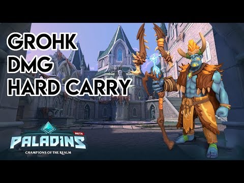 Paladins: Grohk Damage Is Insane!