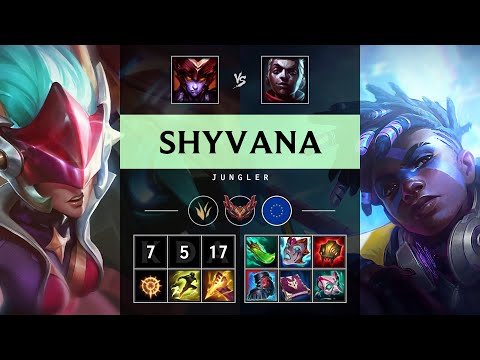 Shyvana Jungle vs Ekko - EUW Grandmaster Patch 25.11