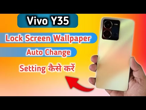 Vivo y35 Lock Screen Wallpaper Auto Change, Lockscreen Wallpaper Settings Vivo y35