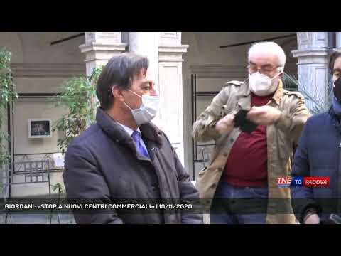 GIORDANI: «STOP A NUOVI CENTRI COMMERCIALI» | 18/11/2020