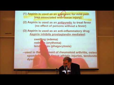PHARMACOLOGY; NON NARCOTIC ANALGESICS & NSAIDs by Professor Fink