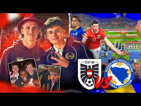 AUSTRIA VS BOSNIA STADIUM VLOG 👀🔥WHO'S GOING TO THE WORLD CUP?! 🇺🇸