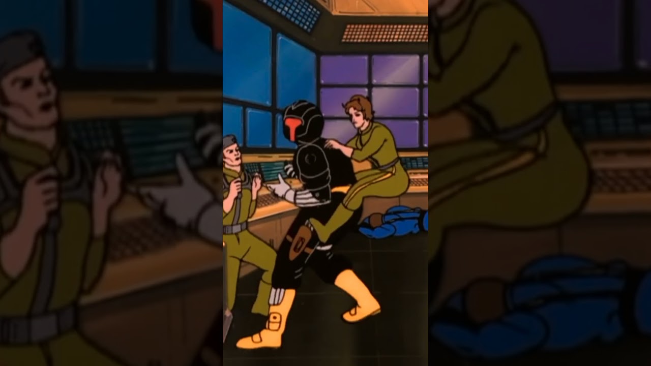 Lady Jaye kills BAT with hair pin | GI Joe Easter egg