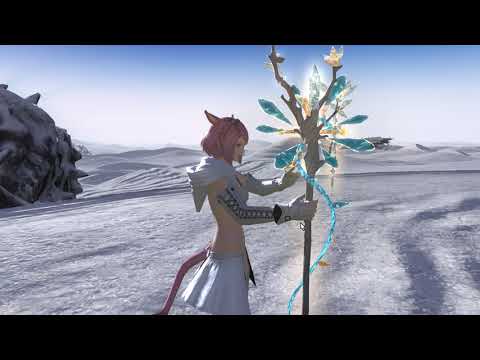 FFXIV Shadowbringers White Mage Relic Weapon