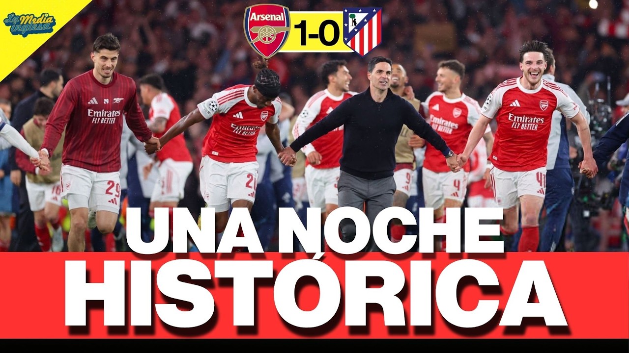 ARTETA HACE HISTORIA EN EL ARSENAL | ARSENAL 1-0 ATLÉTICO DE MADRID