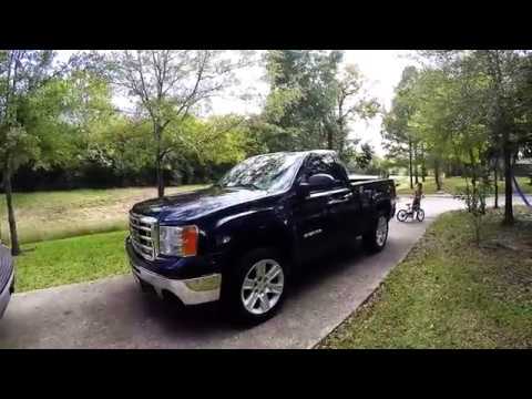 2010 GMC SIERRA ''LA BLU" With Borla XR1 3"muffler Sounds pretty good!