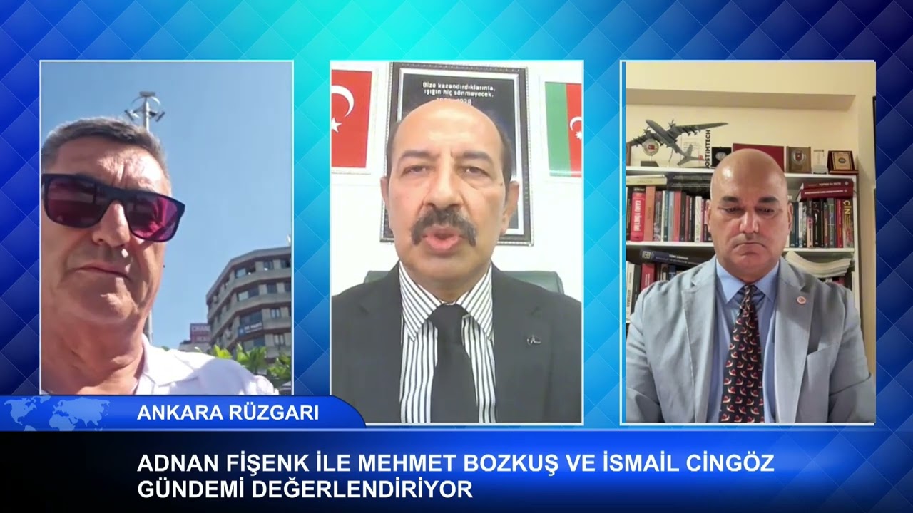 Adnan Fişenk'le Ankara Rüzgarı | Mehmet Bozkuş ve İsmail Cingöz İran-İsrail çatışmasını yorumladı