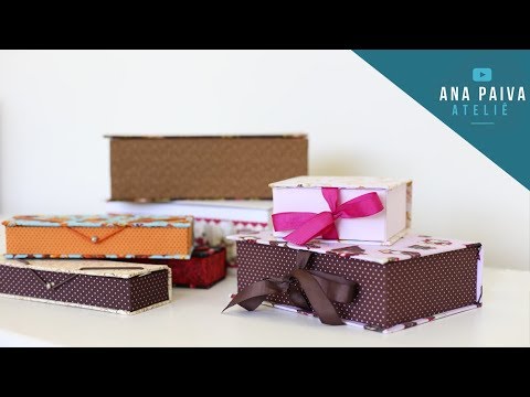 French Box - Cardboard Crafting | Ana Paiva Atelier