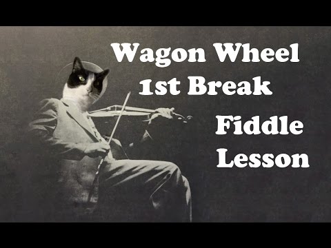 Wagon Wheel - 1st Solo Break for Fiddle Lesson