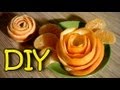Róża ze skórki pomarańczy