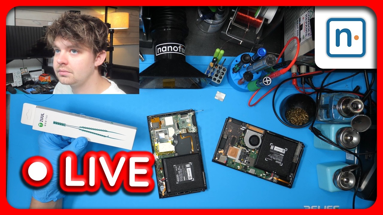 LIVE - Can I FINALLY Fix this Switch? (+ new tweezers!)