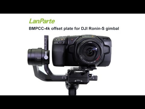 Lanparte Offset BMPCC 4K Camera Plate for DJI Ronin-S Gimbal Adorama