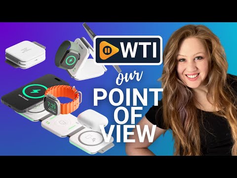 InfinaCore T3 Tri-Charge Wireless Charging Pad - 3-in-1 Charging Station Compatible with iPhone - WTI product video review