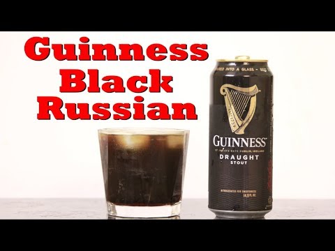 How To Make A Guinness Black Russian | Drinks Made Easy