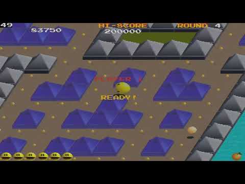 PC WINDOWS PAC MANIA EASY MODE FROM SUPER PACMANIA GAME PACMAN PAC MAN MANY THANKS TO JV Productions