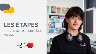 Les étapes pour débuter l’école à la maison
