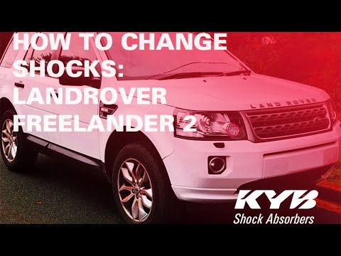 How to change Land Rover Freelander II front shock absorbers | KYB