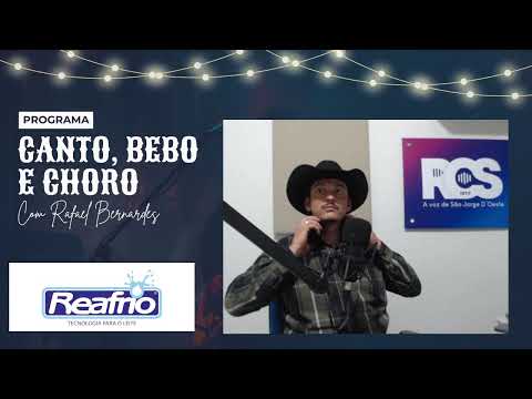 🎵 Canto, Bebo e Choro com Rafael Bernardes