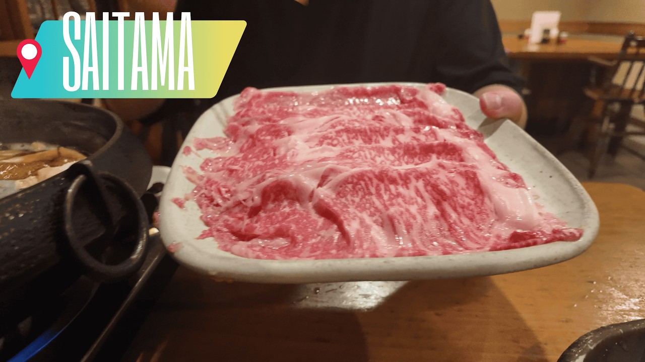 Not Tokyo! Discover Amazing Sukiyaki in Local Warabi, Japan