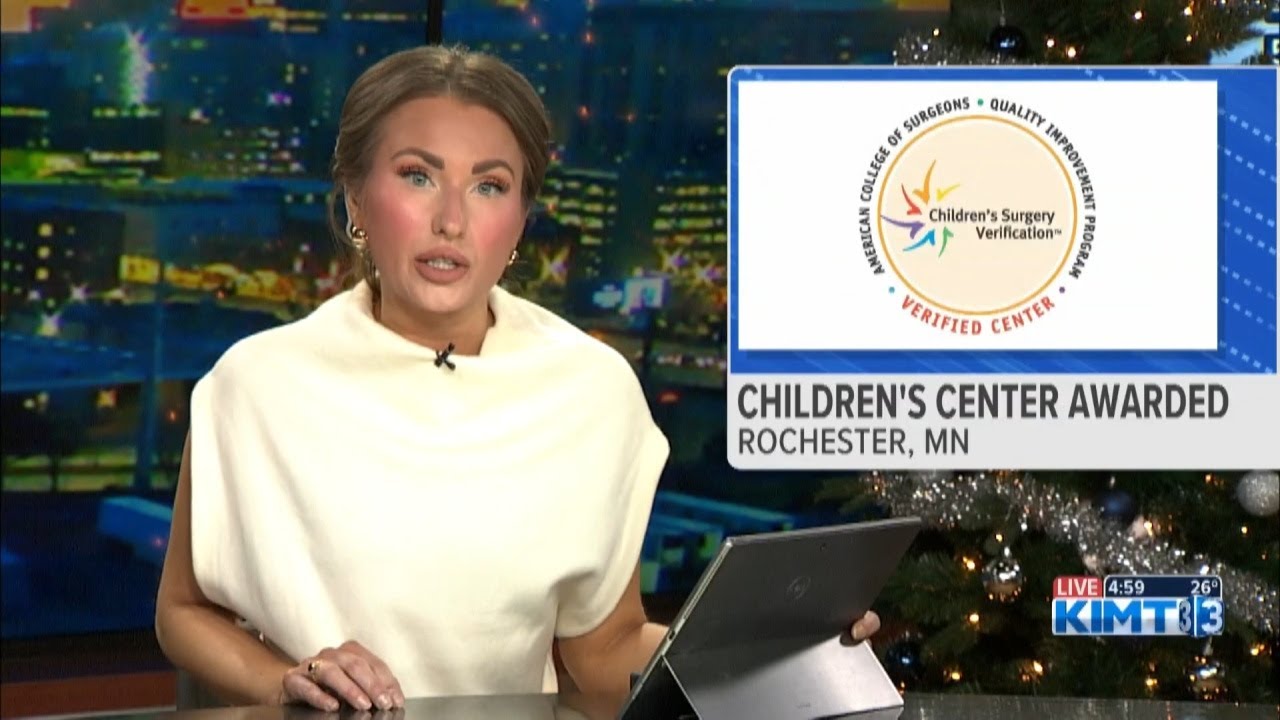 Mayo Clinic receives award for level one children's surgery center