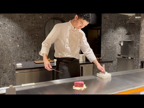 Garlic Wagyu Steak in Japan - Kyoto's highest-end Teppanyaki ?