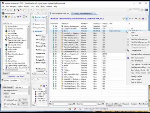 OSEE Training - Resource History Was-Is Comparison
