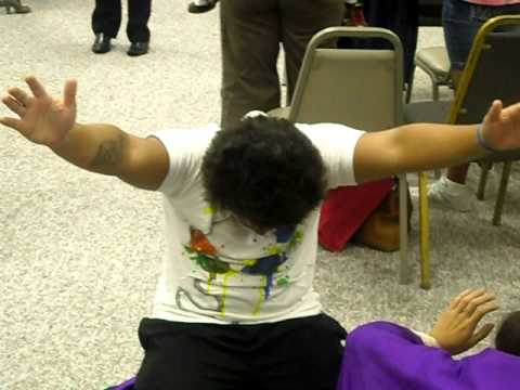 My son under the Power of God.  09/02/2010