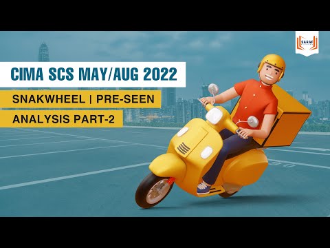 CIMA SCS May/Aug 2022  |  Snakwheel  |  Pre-seen Analysis  |  Part-2