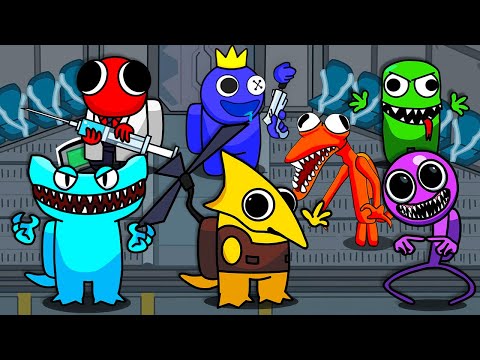 RainBow Friends in Among Us ◉ funny animation Among us (All Characters)