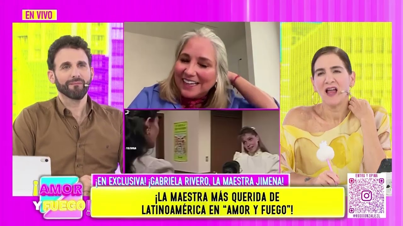 Amor y Fuego - JUL 03 - 3/4 - EN EXCLUSIVA, ENTREVISTA A GABRIELA RIVERO, LA MAESTRA JIMENA | Willax