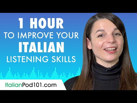 1 Hour to Improve Your Italian Listening Skills