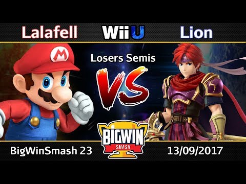 BigWinSmash 23 - Losers Semis - Lalafell (Toon Link, Mario) v Lion (Roy)