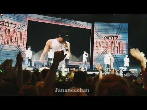 180608 GOT7 Eyes on You World Tour 2018 Berlin - GOT7 speak German Part 1
