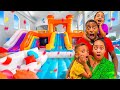 We Turned Our Living Room Into A Bounce House