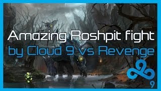 Cloud 9 Amazing teamfight in Roshpit vs Revenge @ MLG T.K.O