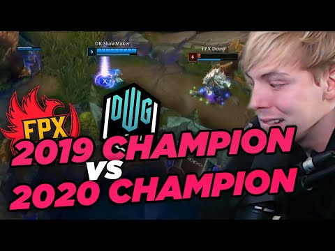 LS | FPX vs DK Groups | 2019 Champions vs 2020 Champions!