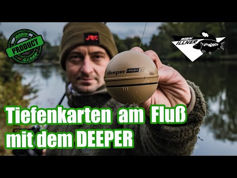 Deeper am Fluß. Bekomme den Überblick! #Deeper #Karpfen #Fluß