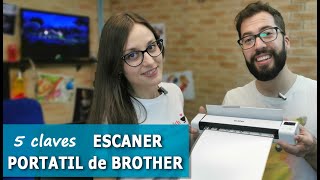 Escáner portátil de BROTHER