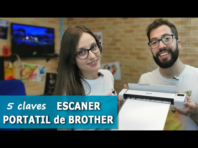 Vídeo relacionado con Brother DS940DW. Escáner portátil de documentos A4 a doble cara en color, con WiFi, batería y tarjeta microSD (no incluida)
