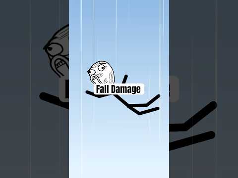 Fall Damage #falldamage #meme #satire