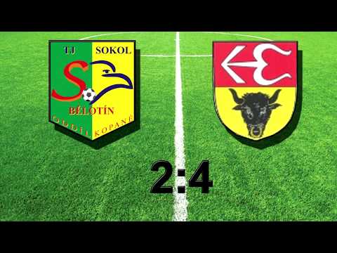 TJ SOKOL BĚLOTÍN vs. TJ SOKOL PLUMLOV  2:4 (2:3)
