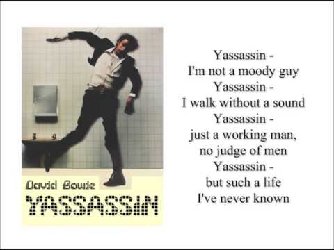 David Bowie   Yassassin (Lyrics)