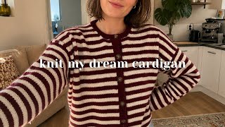 Knitting My Dream Cardigan | Olga Jacket Project Vlog
