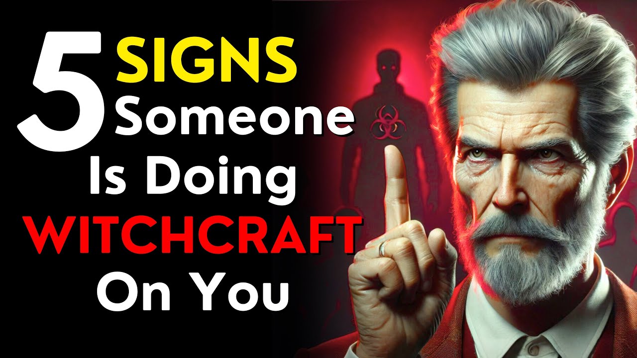 5 Signs Someone is Doing Witchcraft on You FREE YOURSELF NOW | Stoic Wisdom