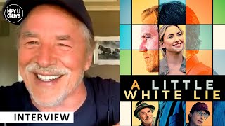 Don Jonhson on A Little White Lie, autobiographies, skiing (badly) and making Knives Out video