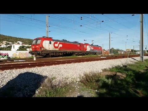 Railways in the Algarve 46 - Terminal de Carga de Loule com Takargo Rail e CP Classe 4700s